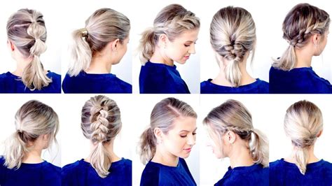 10 Cute And Easy Low Ponytail Hairstyles Milabu Youtube
