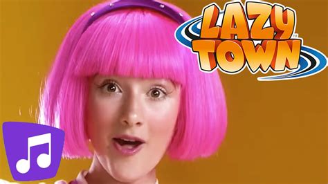 Lazy Town Music Video I Techno Generation And Many More Music Video Youtube
