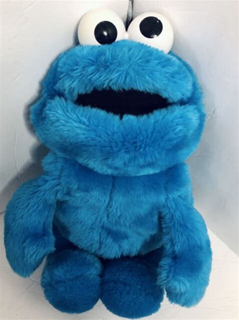 Vintage 1986 Cookie Monster Full Body Hand Puppet Playskool Sesame