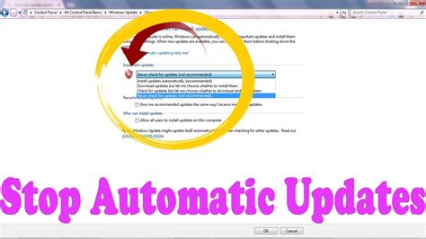 How To Turn Off Auto Update Windows 7 8 And Register Your Windows Every