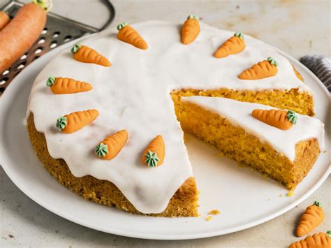 Veganer Karottenkuchen Rezept ohne Zucker
