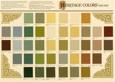 Historic Paint Colors The Craftsman Blog