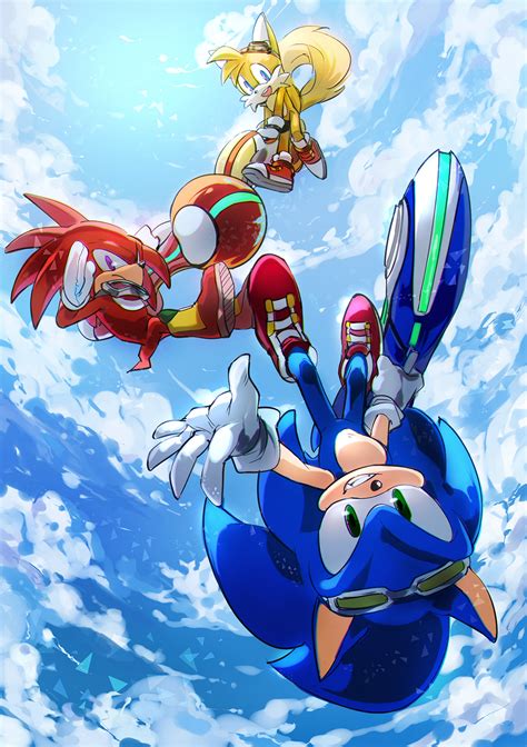 Sonic Riders Sonic Sonic The Hedgehog Sonic Heroes