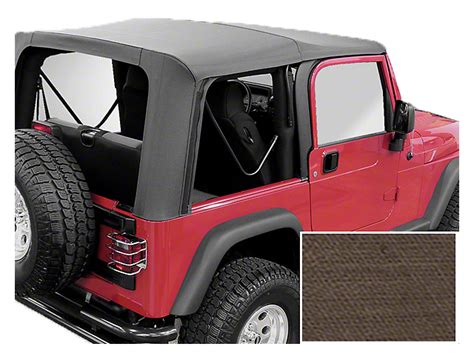 Rugged Ridge Jeep Wrangler Xhd Replacement Soft Top With Clear Windows