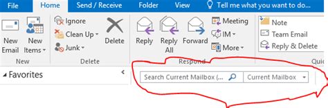How Do I Get The Search Bar In Outlook Br