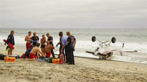Caught On Camera Plane Crash Lands On Crowded Beach TODAY Com