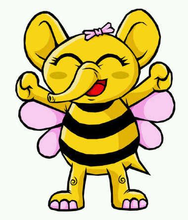 Lebah mempunyai 3 pasang kaki dan 2 pasang sayap. Gambar Kartun Lebah - ClipArt Best