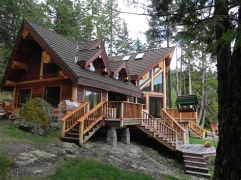 Maybe you would like to learn more about one of these? Lakeside Log Cabin In The Woods | Cabins and cottages, Log ...