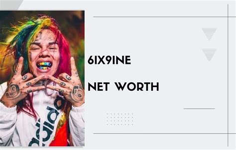 6ix9ine Net Worth 2022 Early Life Career Legal Issues Personal Life