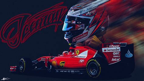 Wallpaper 1920x1080 Px Formula 1 Kimi Raikkonen Scuderia Ferrari World Champion 1920x1080