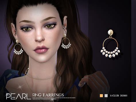 S Club Ts4 Ll Earrings 202003 Body Jewelry Belly Rings Sims 4 Sims