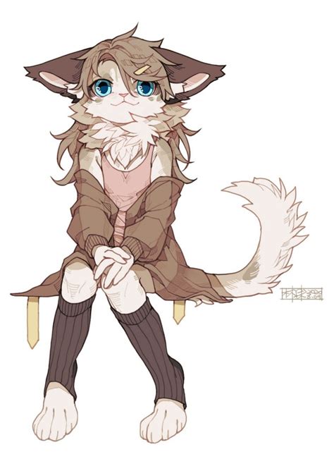 Pin By On Furry Anthro Cat Cat Furry Anime Furry