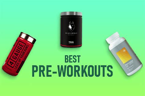 Best Pre Workout Supplements Updated 2020 Observer