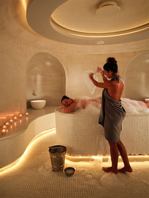 Luxury Spa Turkish Hammam In Mykonos Mykonos Riviera Luxury Hotel Home Spa Room Spa Room