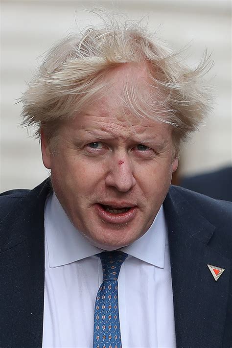 He was elected conservative mp for uxbridge and south ruislip in may 2015. La crinière jaune paille de Boris Johnson, une marque ...