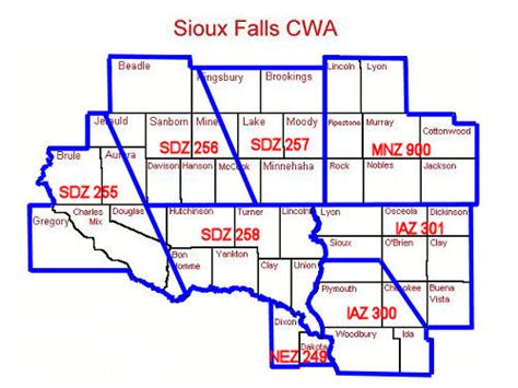 Sioux Falls Sd Zip Code Map Map