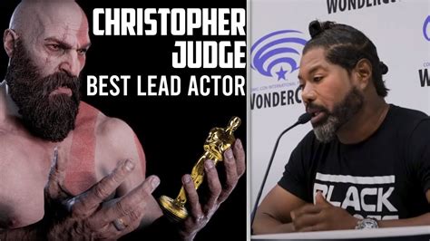 No One Could Have Played Kratos Better Than Christopher Judge Youtube