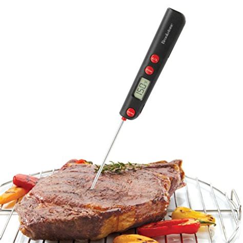 Brookstone Folding Meat Thermometer With Digital Display