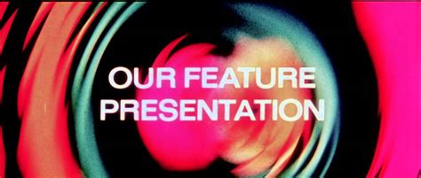 Our Feature Presentation 720p HD - YouTube