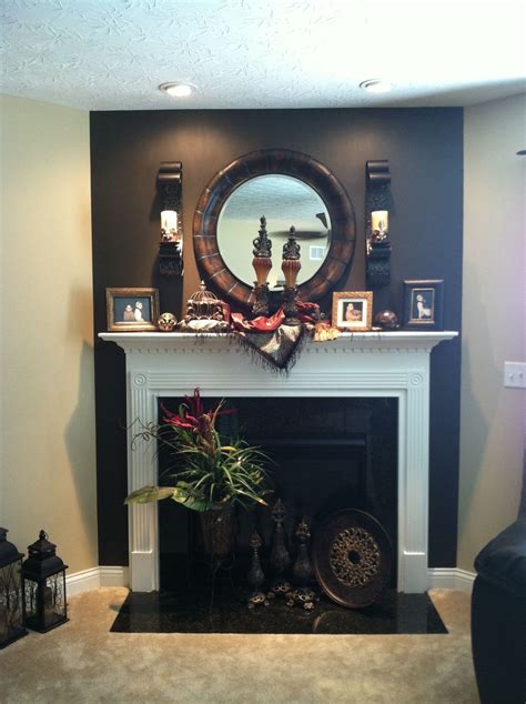 Fireplace Mantle Decor Fireplace Accent Walls Fireplace Decor