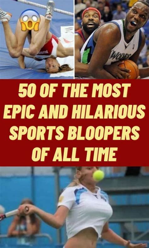 50 Of The Most Epic And Hilarious Sports Bloopers Of All Time Artofit