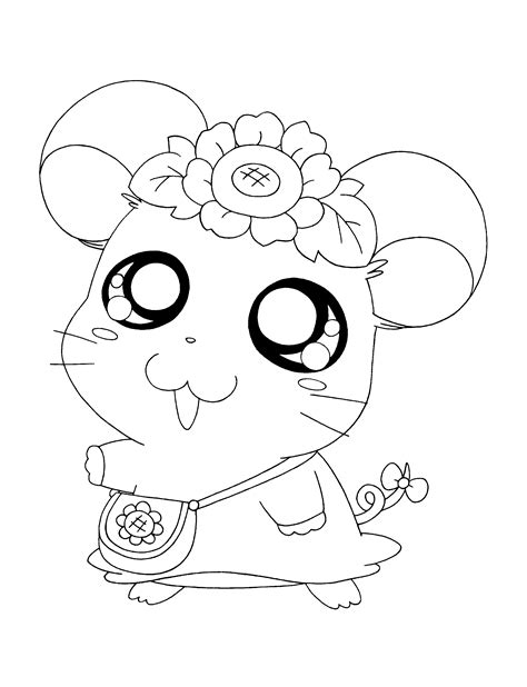 Hamtaro Coloring Pages에 있는 핀