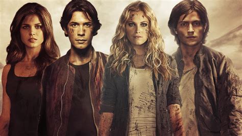 Cast Of The 100 The 100 Tv Show Wallpaper 37904789 Fanpop