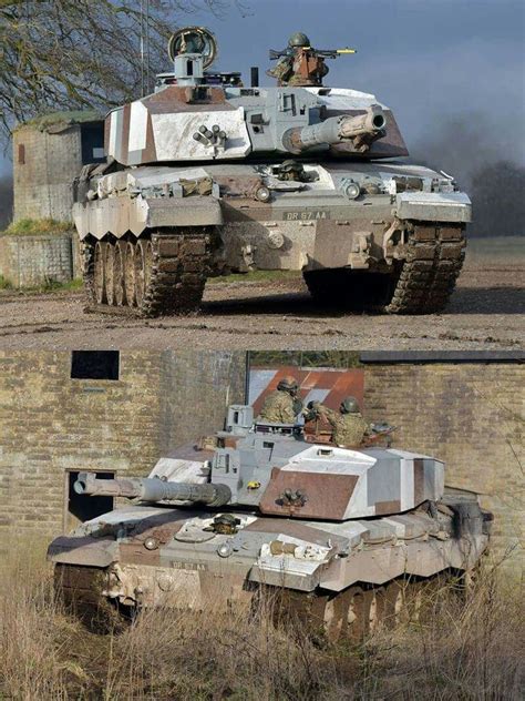 British Army Challenger 2 Mbt Berlin Brigade Urban Camouflage
