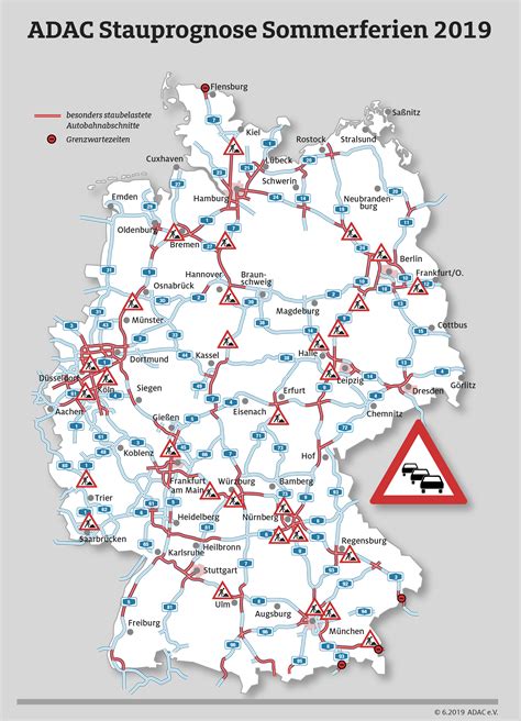 Autobahnnetz Deutschland 2019