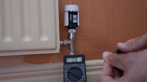 Turn the thermostat system off. Changing batteries on a Wiser Heat Thermostat - YouTube
