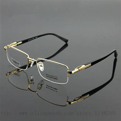 100 pure titanium optical eyeglasses frame men ultralight prescription glasses frames myopia