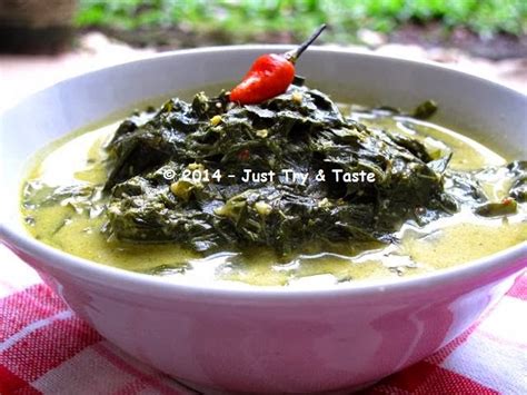 Gulai Daun Singkong Menu Kegemaran Abang Selera Kuliner