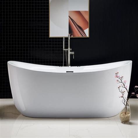 Woodbridge 71 X 32 Freestanding Air Whirlpool Bathtub In 2020 Free Standing Bath Tub Air