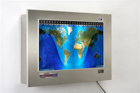 Geochron Kg Stainbr T Geochron World Clocks Dx Engineering