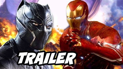Black Panther Trailer Iron Man Armor Vs Black Panther Explained Youtube