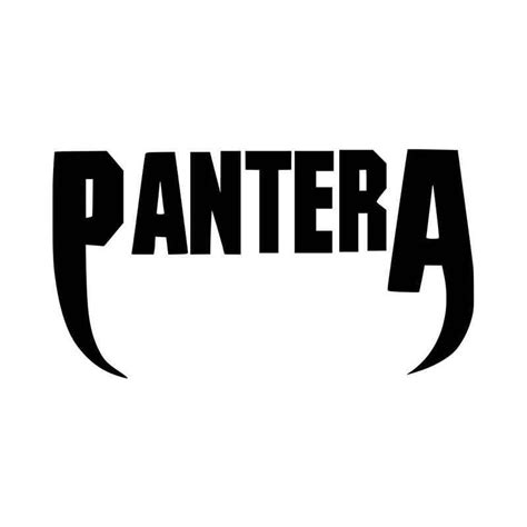 Pantera Car Band Logo Vinyl Decal Sticker Ballzbeatz Com In 2019