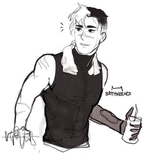 Here's what happened when 15 random people took turns drawing and describing, starting with the prompt shiro (voltron). shiro's all ive been drawing lately and im not... : my ...