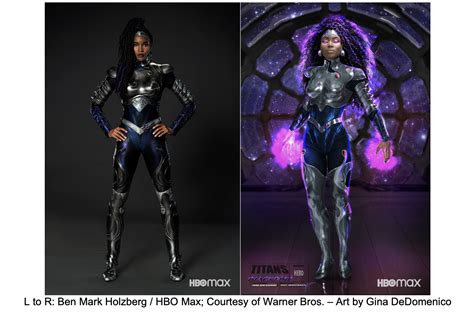 Hbo Max Unveils New “blackfire” Supersuit From Season Three Of Titans