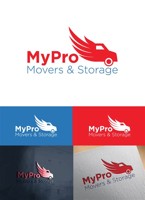 Modern Bold Moving Company Logo Design For Mypromovers And Storage Or