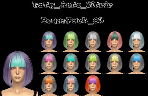 Anto Citric Hair Retextures At Taty Eámanë Palantír Sims 4 Updates