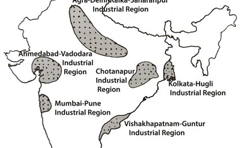 Industrial Map Of India Upsc Otosection