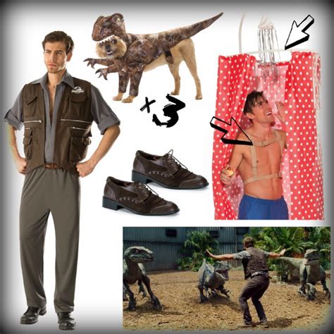 Diy Jurassic World Costumes Clare Dearing And Owen Grady. 