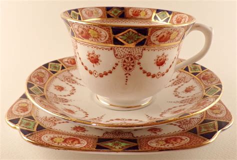 Vintage Teacup Vintage English Bone China Trio Numbered Etsy Tea Cups Vintage Tea Cups