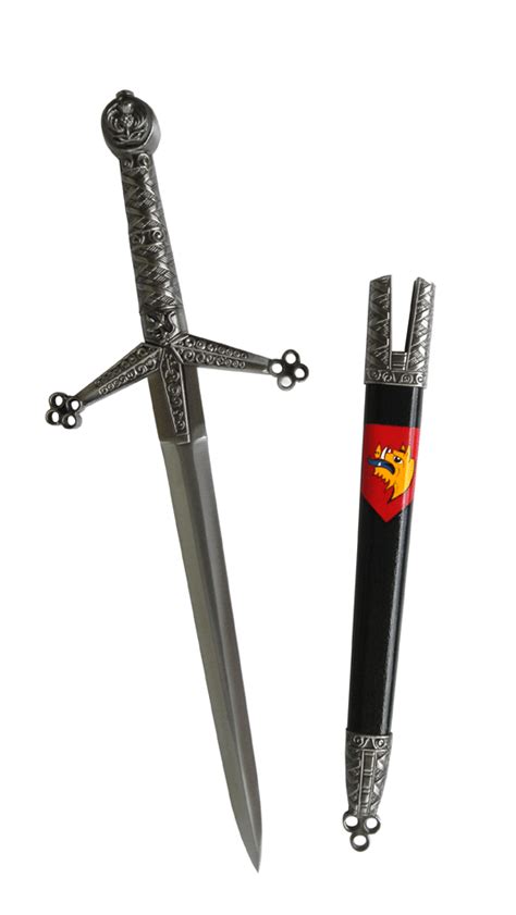 Personalized Irish Coat Of Arms Claymore Dagger At