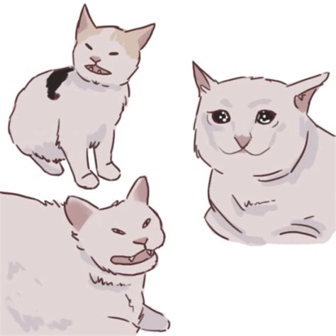 Artist Rendition Crying Cat In 2020 Cute Drawings Cat