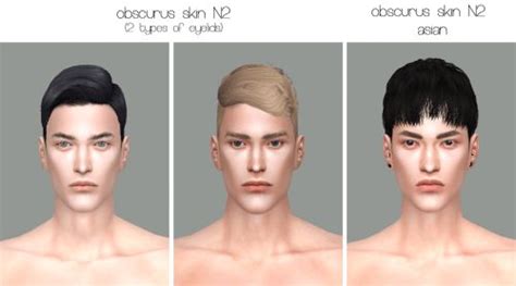 Obscurus Male Skin N2 For The Sims 4 Spring4sims The Sims 4 Skin