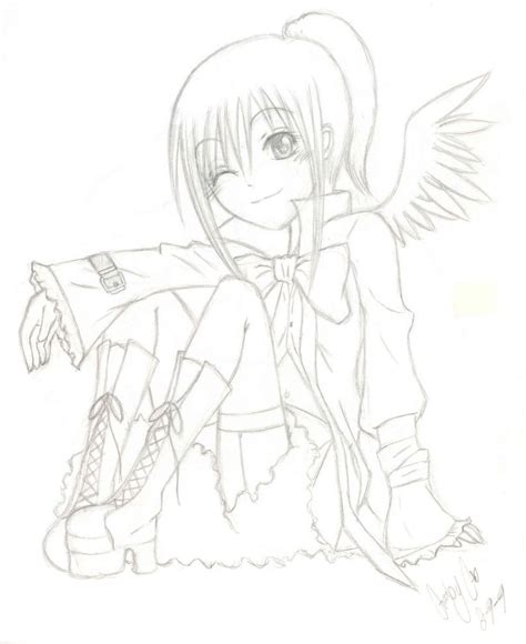 Cute Angel By Nekoinari Chan On Deviantart
