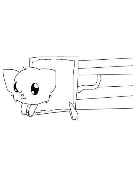 Nyan Cat Coloring Pages