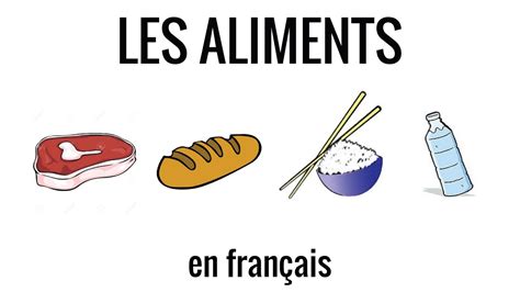 Les Aliments La Nourriture En Fran Ais Fle Vocabulaire Youtube