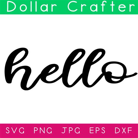 Hello Spring Svg Cut File Set For Cricut Or Silhouette ⋆ Dollar Crafter